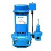 Goulds SJ15, Vertical Deep Well Jet Pump, SJ Series, 1-1/2 HP, 115/230 Volts, 1 Phase, 3 Stages, 1-1/4" NPT Suction, 1" NPT Discharge, Cast Iron Body