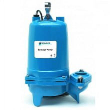 Goulds WS_BHF Series WS2012BHF Model 3887BHF Submersible Sewage Pump - 2 HP, 230V, 222 GPM Max