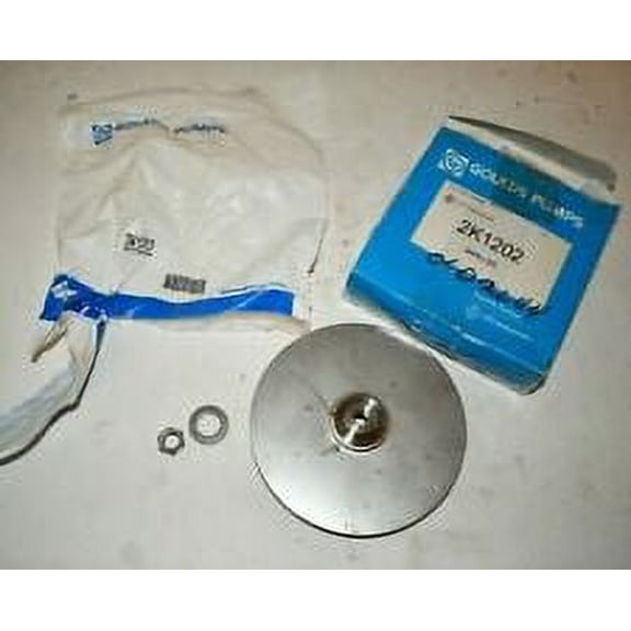 Goulds 2K1202, Impeller, AISI 316L SS Material, 5-3/4 Diameter, 1 x 1 6 Connection, Fits Model 1MC