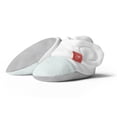 thumbnail image 1 of Goumikids Super Soft Organic Stay On Baby Gripper Boots Booties, 6-12M Aqua, 1 of 2