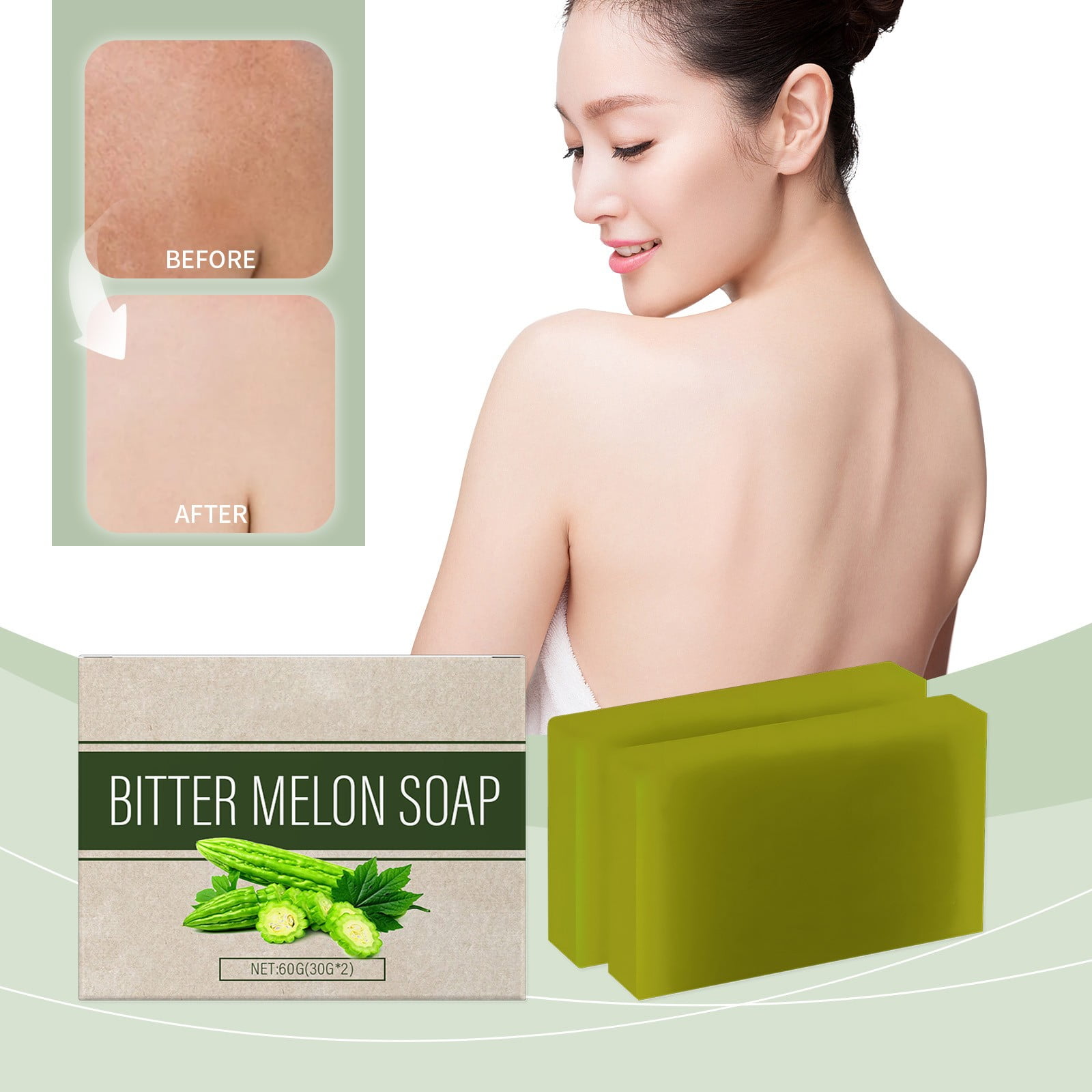 Gourd Bath Soap Soap Brightening Skin Removing Oil Refreshing Cleansing ...