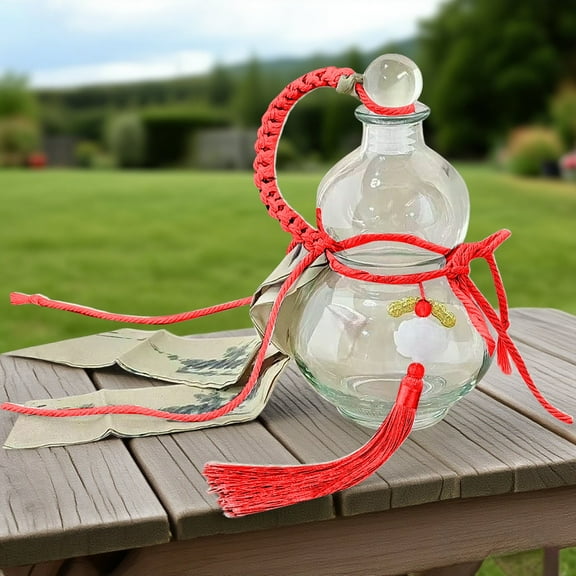 Gourd Glass Set, for Decoration/Infusion, Elegant Design for Outdoor/Scenic Entertaining