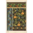 thumbnail image 1 of Gourd In Wallpaper Stained Glass And Fabric Patterns Poster Print By ?? Florilegius Mary Evans, 1 of 3
