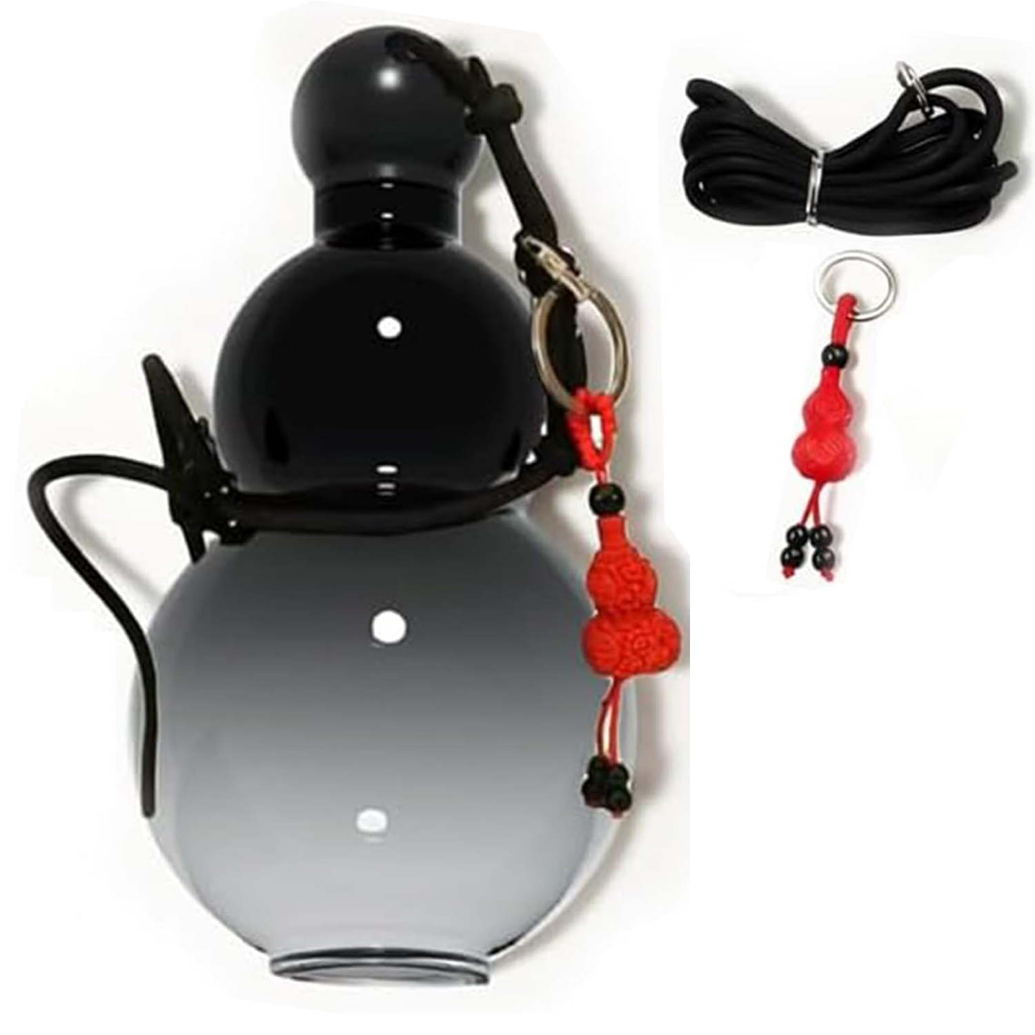 Xeejarui Glass&Bottle Gourd Water Bottle Gourd Sports Water Bottle