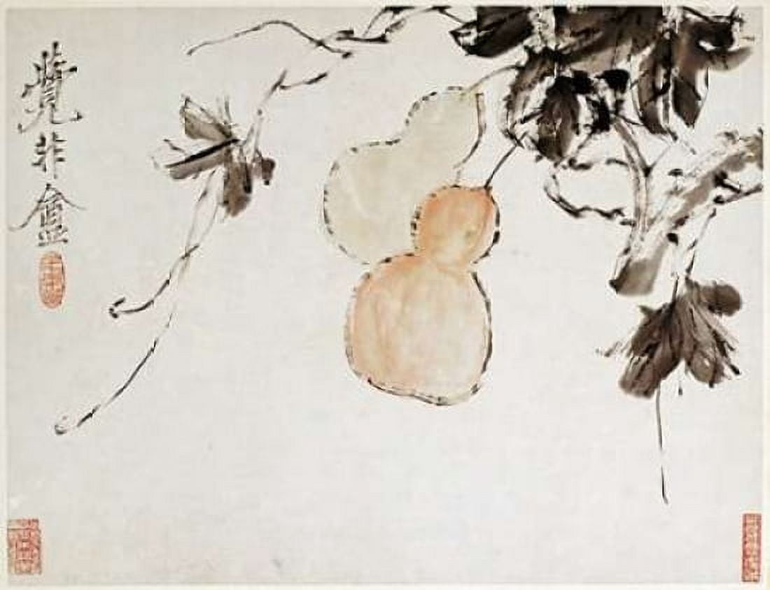 Gourds Canvas Art - Xu Gu (22 x 28)
