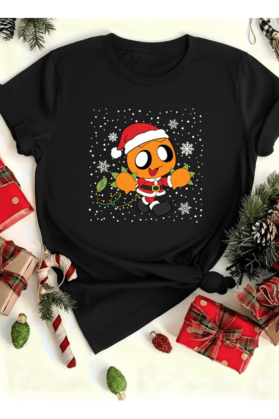 Gourdy Holiday World Creative Festive Theme Graphic Unisex T-Shirt V14338 up to size 5XL