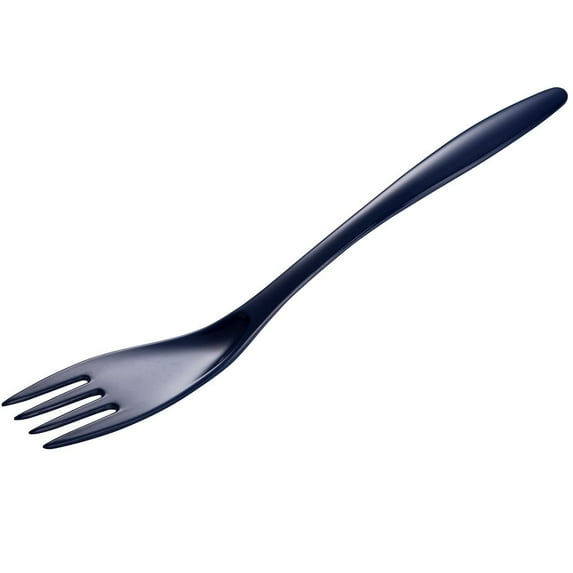 Gourmac 12.5" Melamine Cooking / Serving Fork - Blue