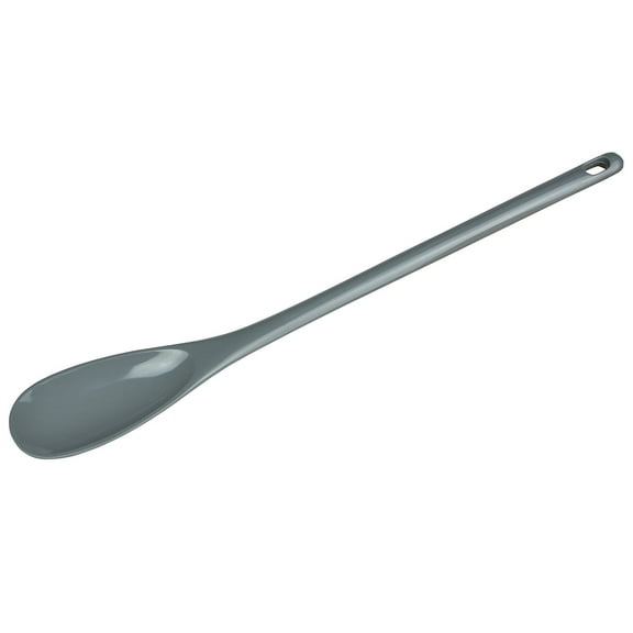 Gourmac 12-Inch Melamine Mixing Spoon, Gray