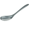 thumbnail image 1 of Gourmac 12-Inch Melamine Pasta Server Spaghetti Fork & Strainer, Gray, 1 of 1