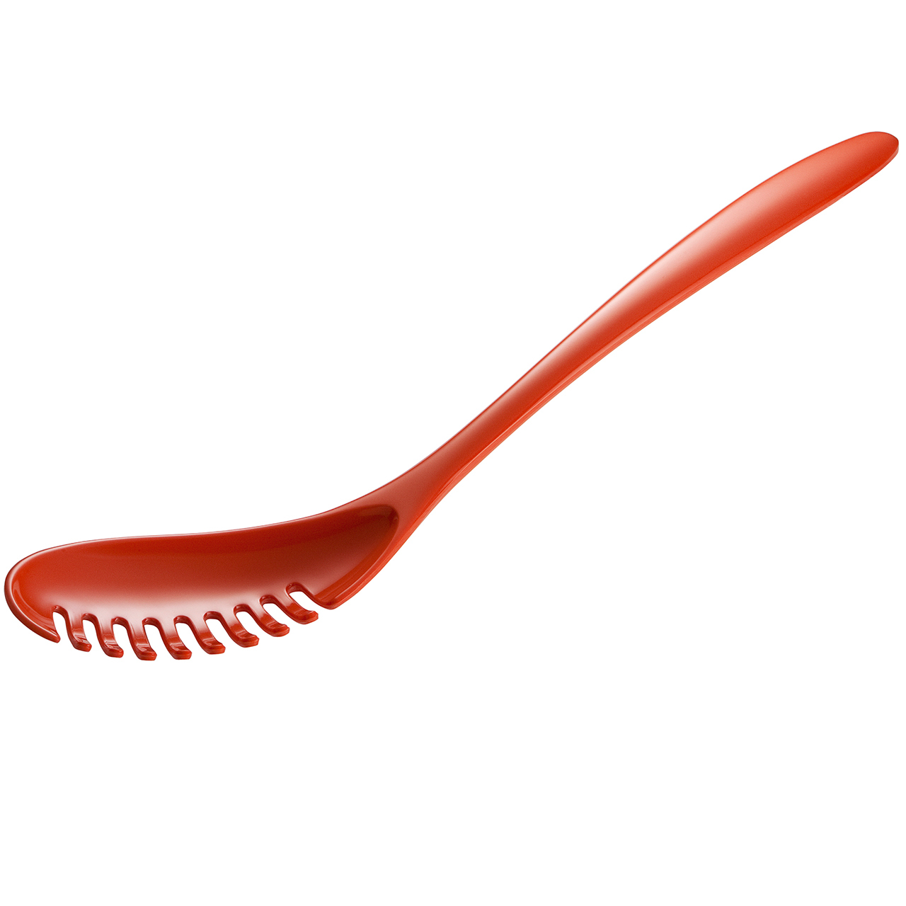 Colapasta E Servipasta 2-in-1, Utensile Da Cucina Americano In Plastica Bianca