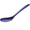 thumbnail image 1 of Gourmac 12-Inch Melamine Pasta Server Spaghetti Fork & Strainer, Violet, 1 of 1