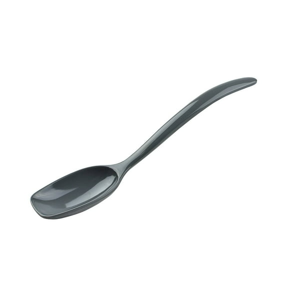 Hutzler 7.5-Inch Melamine Mini Solid Spoon - Gray