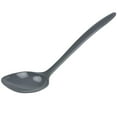 thumbnail image 1 of Gourmac Hutzler 12 Inch Melamine Spoon, Steel Gray, 1 of 3