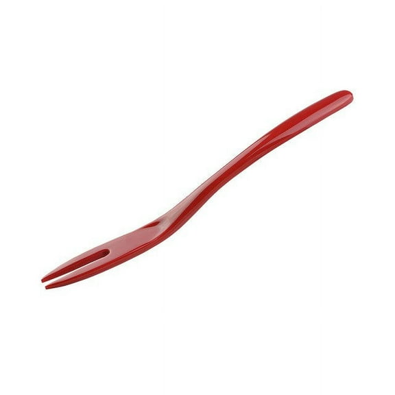 Gourmac Melamine Mini 7.75" Fork, Red