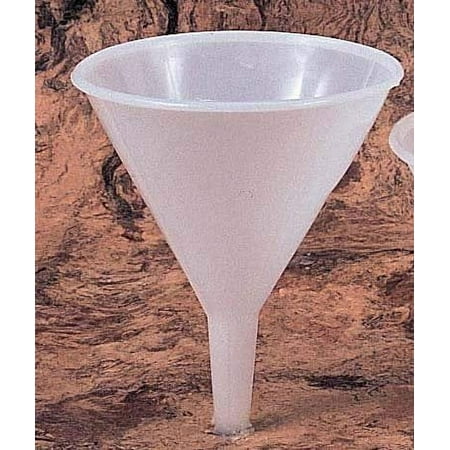 Gourmac 16-Ounce Plastic Funnel – White, Liquid Transfer Tool (1-Pack)