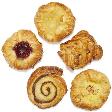 Gourmand Pastries Assorted Mini Danish Pastry, 1.5 Ounce -- 120 per Case.