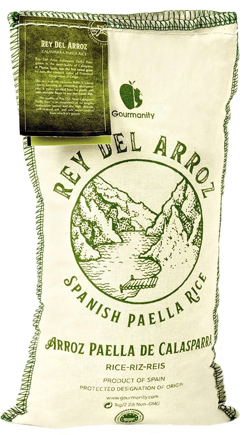 Gourmanity Calasparra Paella Rice, 1Kg, Gluten & Allergen Free, Spain ...