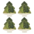 thumbnail image 1 of Gourmet Art 4-Piece 10.75 Inch Melamine Christmas Tree Shape Serving Plate/Dinner Plates (Peace on Earth), 1 of 3