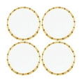thumbnail image 1 of Gourmet Art 4-Piece Bamboo Heavyweight and Durable Melamine 6 Inch Plate, for Indoors Outdoors Use, Party and Everyday Use., 1 of 3