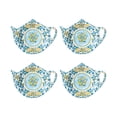 thumbnail image 1 of Gourmet Art 4-Piece Chianti Teapot Shaped Tea Bag Holder Set/Spoon Rests, 1 of 5