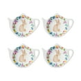 thumbnail image 1 of Gourmet Art 4-Piece Hello Easter Teapot Shaped Tea Bag Holder Set/Spoon Rests, 1 of 5