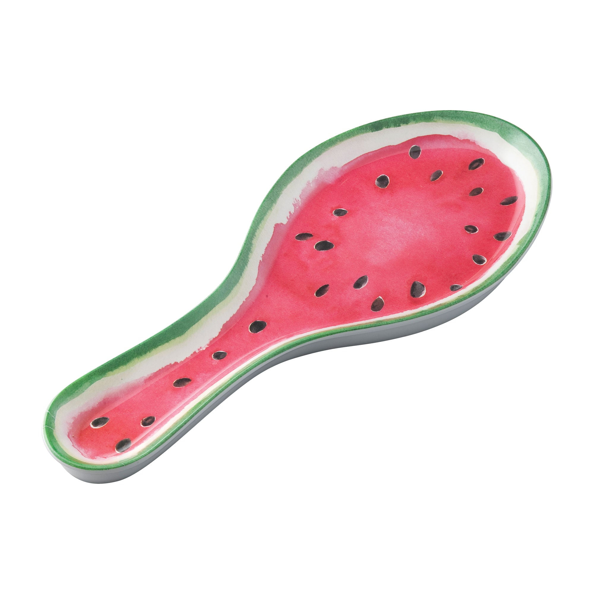 Vibrant Watermelon Melamine Spoon Rest for Kitchen Counter
