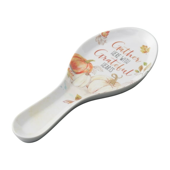 Gourmet Art Pumpkin Season Melamine Spoon Rest Spoon Holder Kitchen Utensil Holders