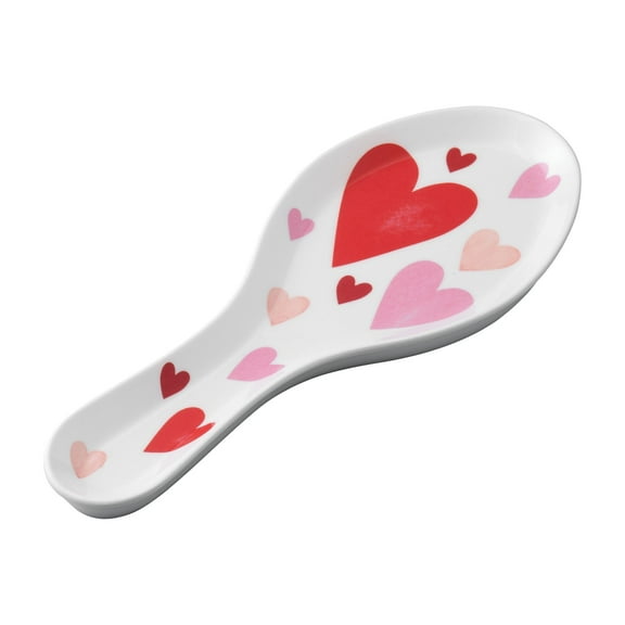 Gourmet Art Valentine Melamine Spoon Rest Spoon Holder Kitchen Utensil Holders