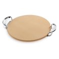 thumbnail image 1 of Gourmet BBQ System Pizza Stone with Carry Rack,16.7" Long, 1 of 9