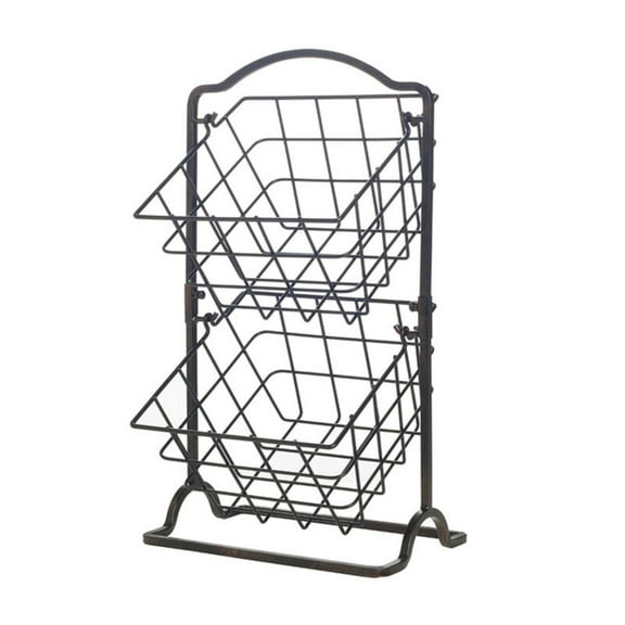 Gourmet Basics by Mikasa Gen Store 2Tier Hanging Basket
