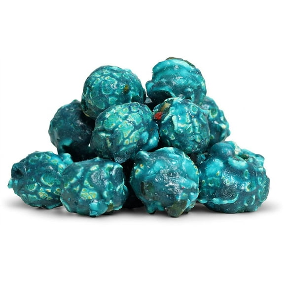 Gourmet Blue Raspberry Flavored Popcorn by It's Delish, 2 lbs Bulk Bag Air Popped Pop Corn Snack - Fruity Blue Themed Candy Confetti Birthday Party, Events Gluten Free, Vegan, Kosher