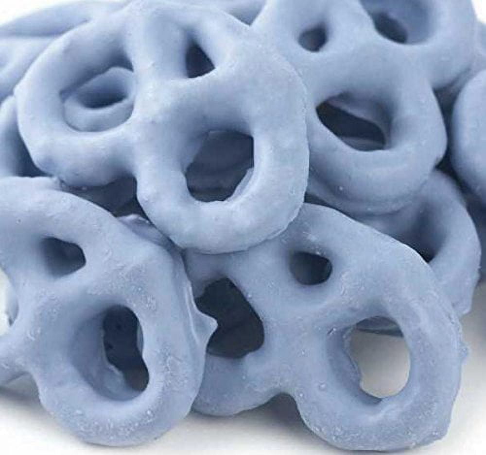 Gourmet Blueberry Yogurt Covered Pretzels by Its Delish Blueberry