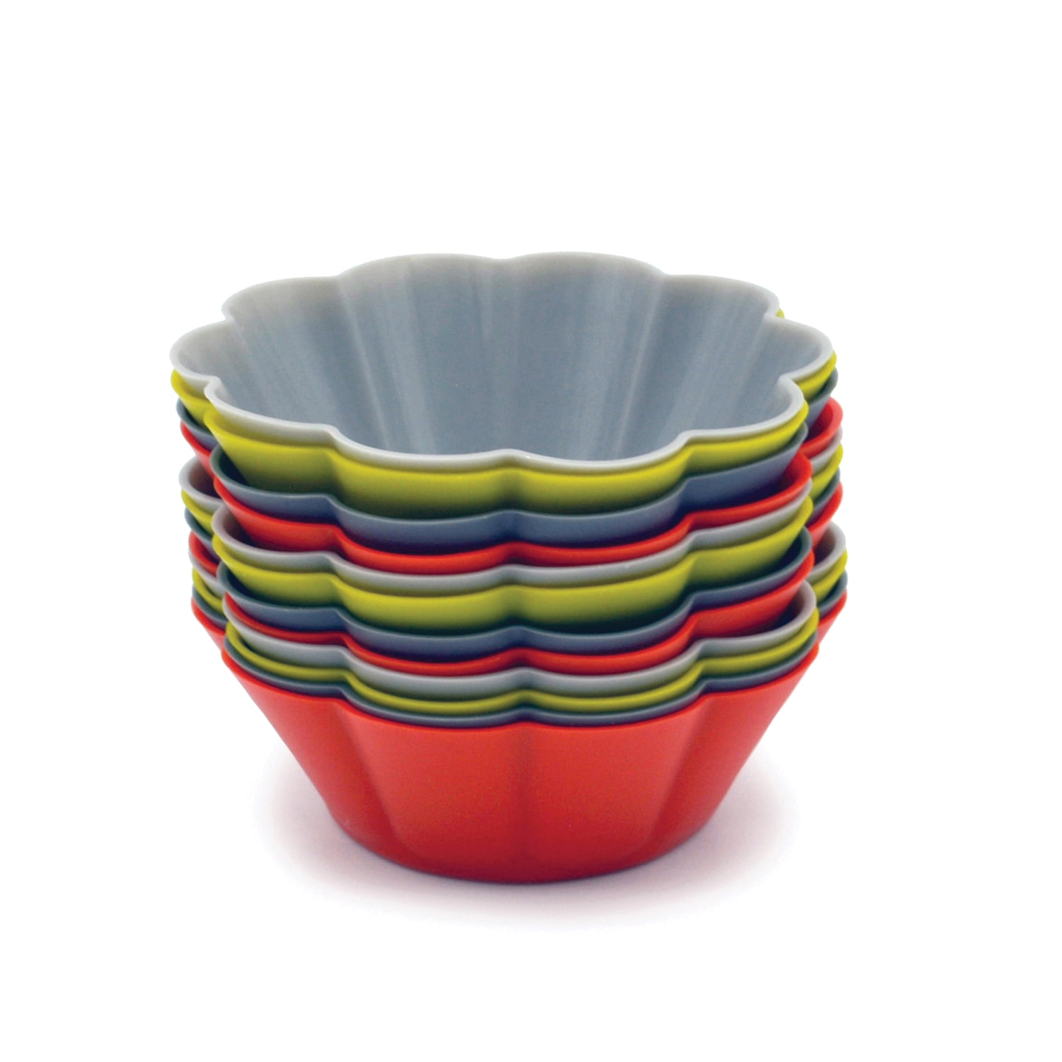 Gourmet By Starfrit Silicone Muffin Liners, 12 Pack