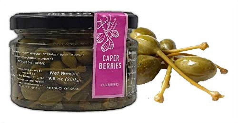 Gourmet Caperberries Exquisite Spanish Cape 10OZ/280GRS Pack Of 4