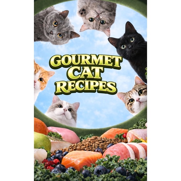 Gourmet Cat Recipes: Homemade Meals, Snacks, and Treats, (Paperback)