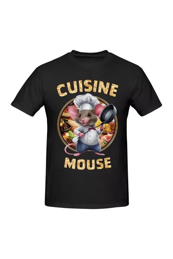 Gourmet Chef Mouse Cooking Classic Design T-shirt