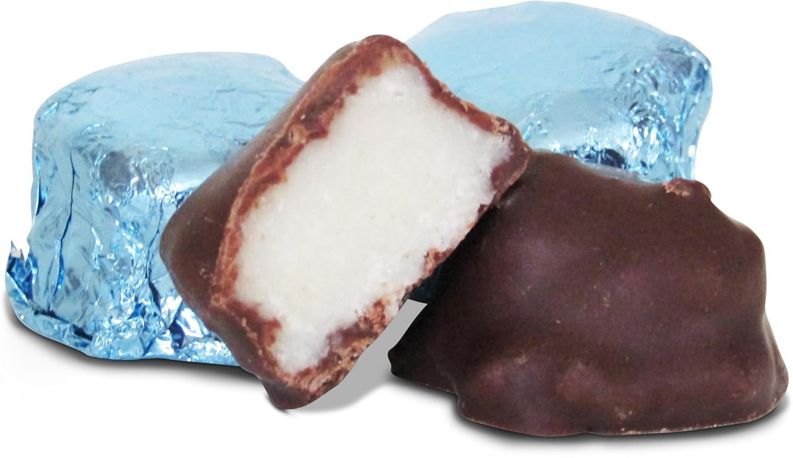 Gourmet Chocolate Coconut Cremes by It's Delish, 2 Lbs Bulk Bag  Fancy Individually Foil Wrapped Chocolates with Coconut Cream  Certified Kosher Parve, Gluten Free, Non-Dairy