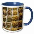 thumbnail image 1 of 3drose, Gourmet Chocolate Covered Strawberries Covered in Nuts and Sprinkles., 11oz Two-tone Blue Mug, 1 of 6