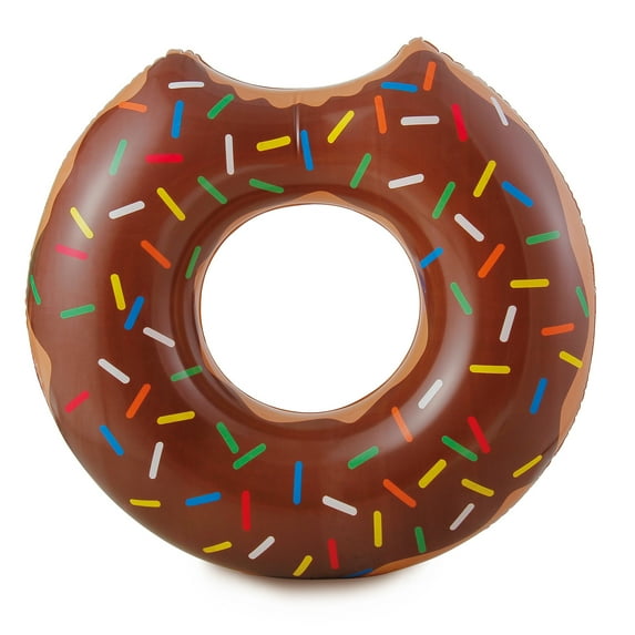 Gourmet Chocolate Doughnut - Inflatable Pool Tube