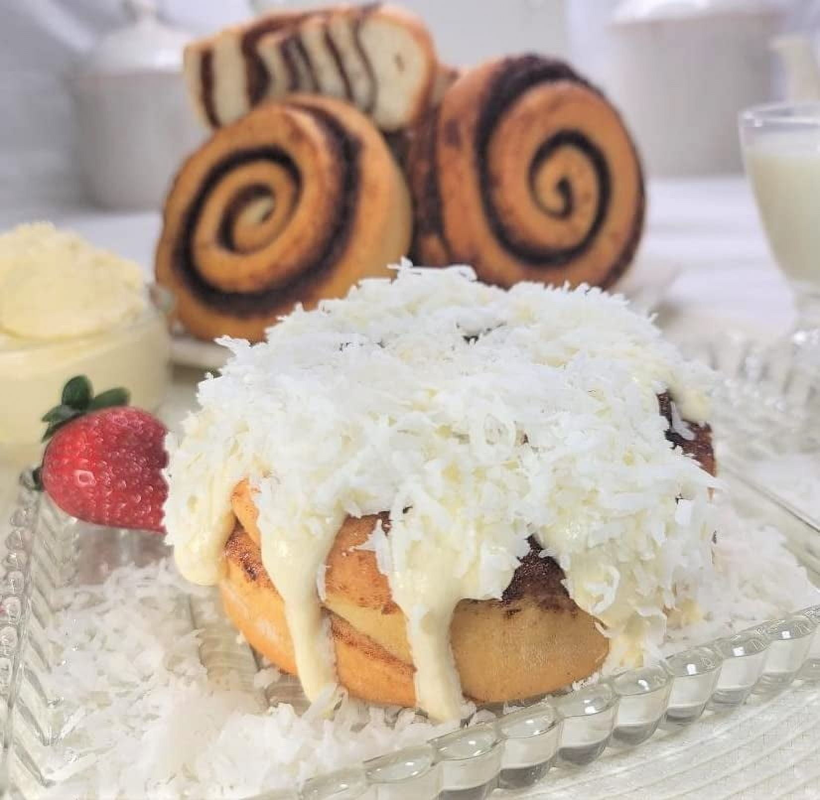 Gourmet Coconut Cream Cinnamon Rolls-Dozen (6 oz) Rolls