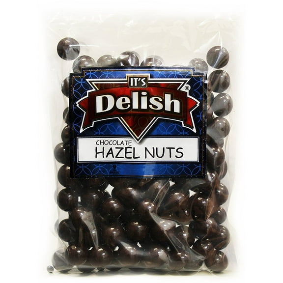 Gourmet Dark Chocolate Covered Hazelnuts by Its Delish, 16 Oz