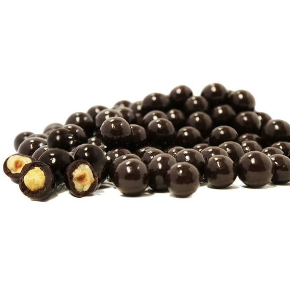Gourmet Dark Chocolate Covered Hazelnuts by Its Delish, 2 lbs