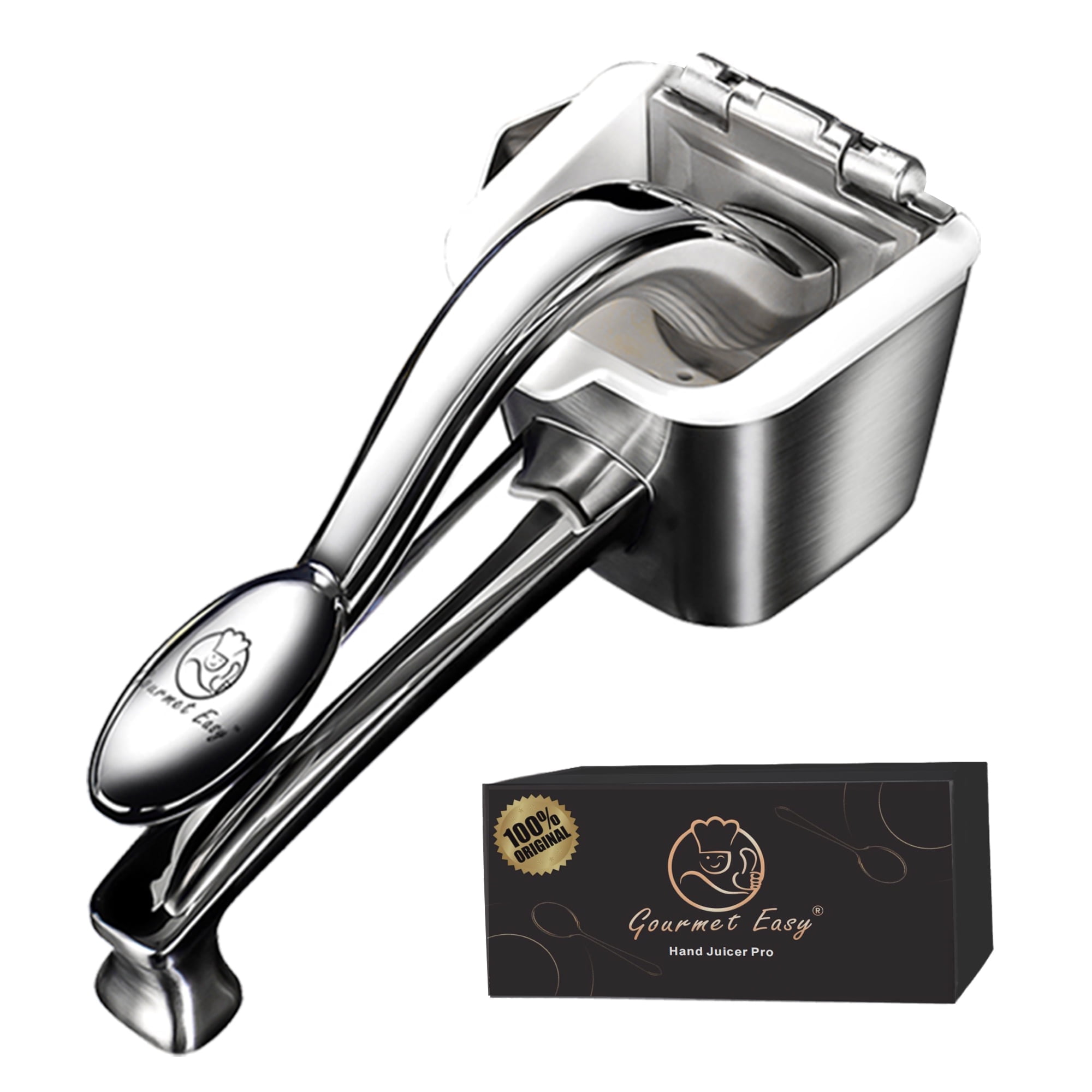 Stainless Steel Citrus Hand Juicer for Oranges and Lemons