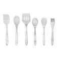 thumbnail image 1 of Gourmet Edge Home Kitchen Marble Finish Cooking Utensil Set, Grey (6-Piece Set), 1 of 4
