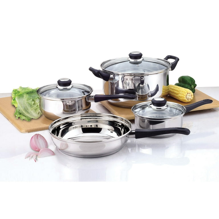 Culinary Edge 5 - Piece Non-Stick Aluminum Cookware Set