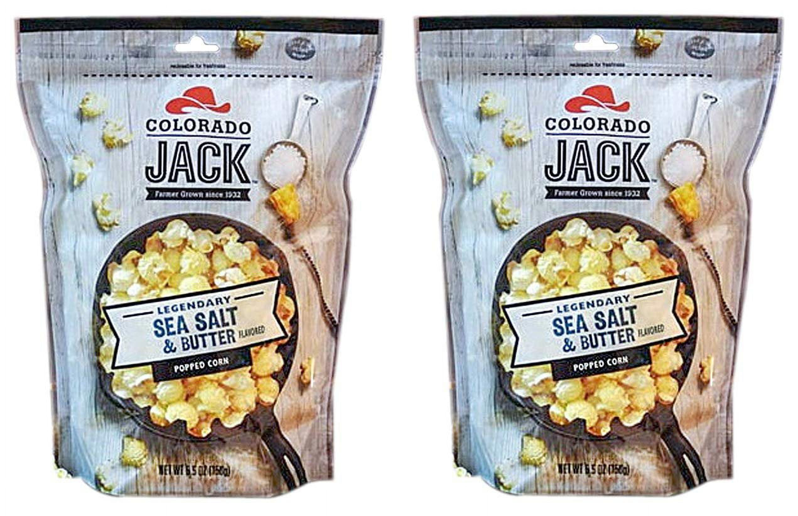 Gourmet Flavored Popcorn Colorado Jack Popped Corn in 5 Legendary