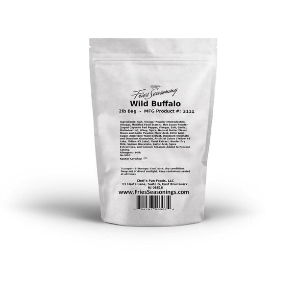 Gourmet Fries Seasonings Wild Buffalo, 2 Pound