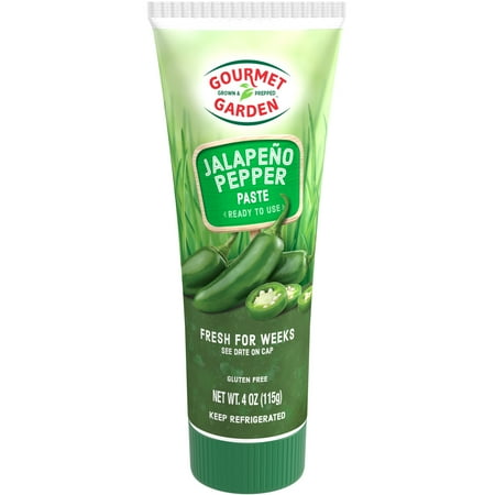Gourmet Garden Gluten Free Jalapeño Stir-in Paste, 4.0 oz Tube