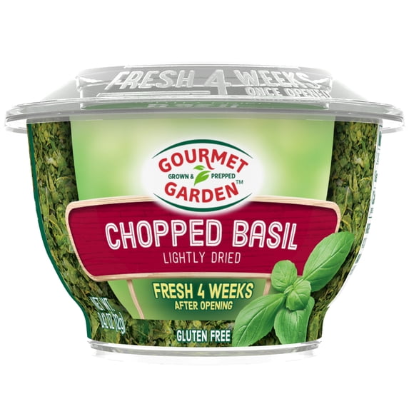Gourmet Garden Lightly Dried Basil, 0.42 oz Cup