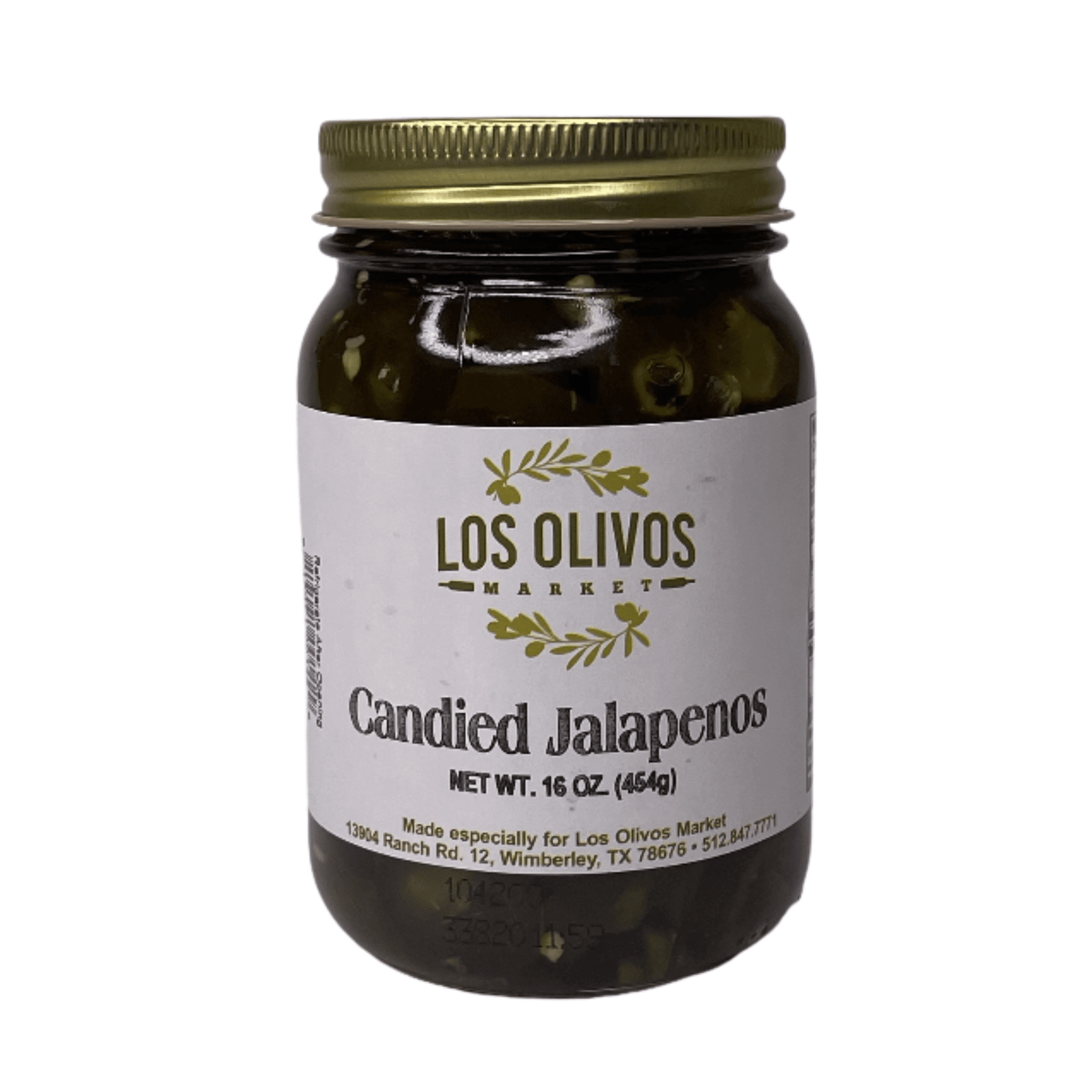 Gourmet Gardens Los Olivos Candied Jalapeno Glass Jar, 16oz
